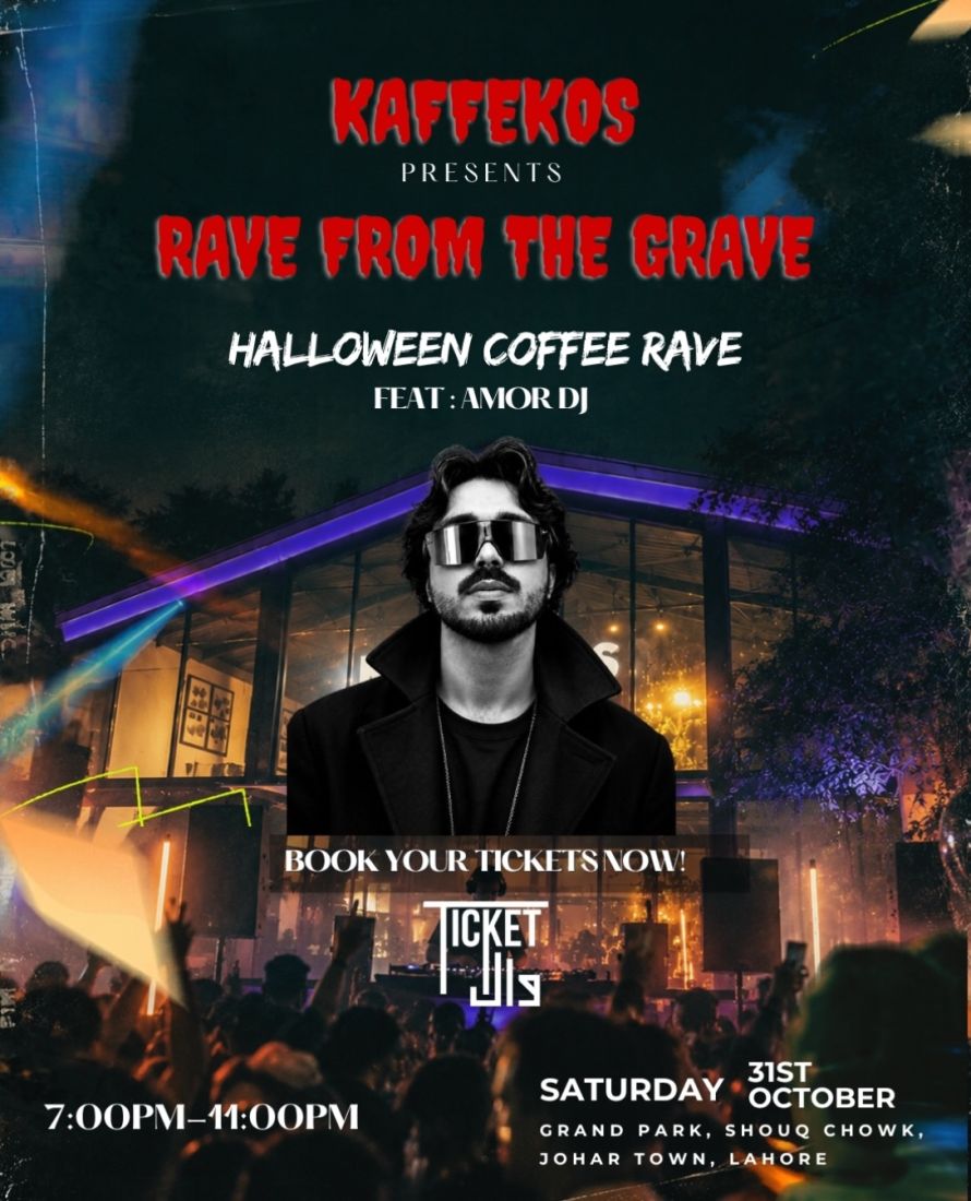 Rave from the Grave: Halloween-kaffe-rave med Amor DJ