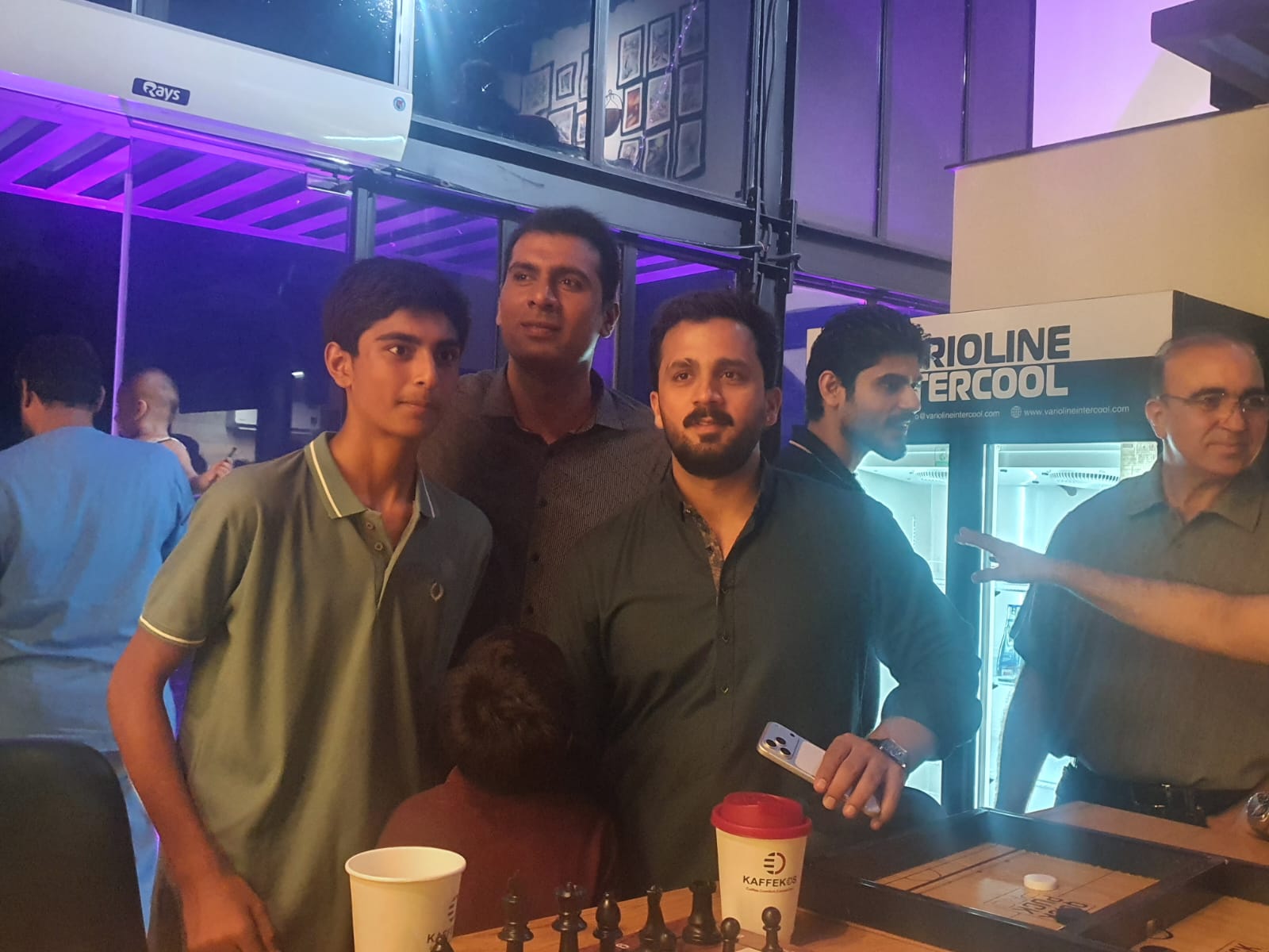 Our first guests at Kaffekos